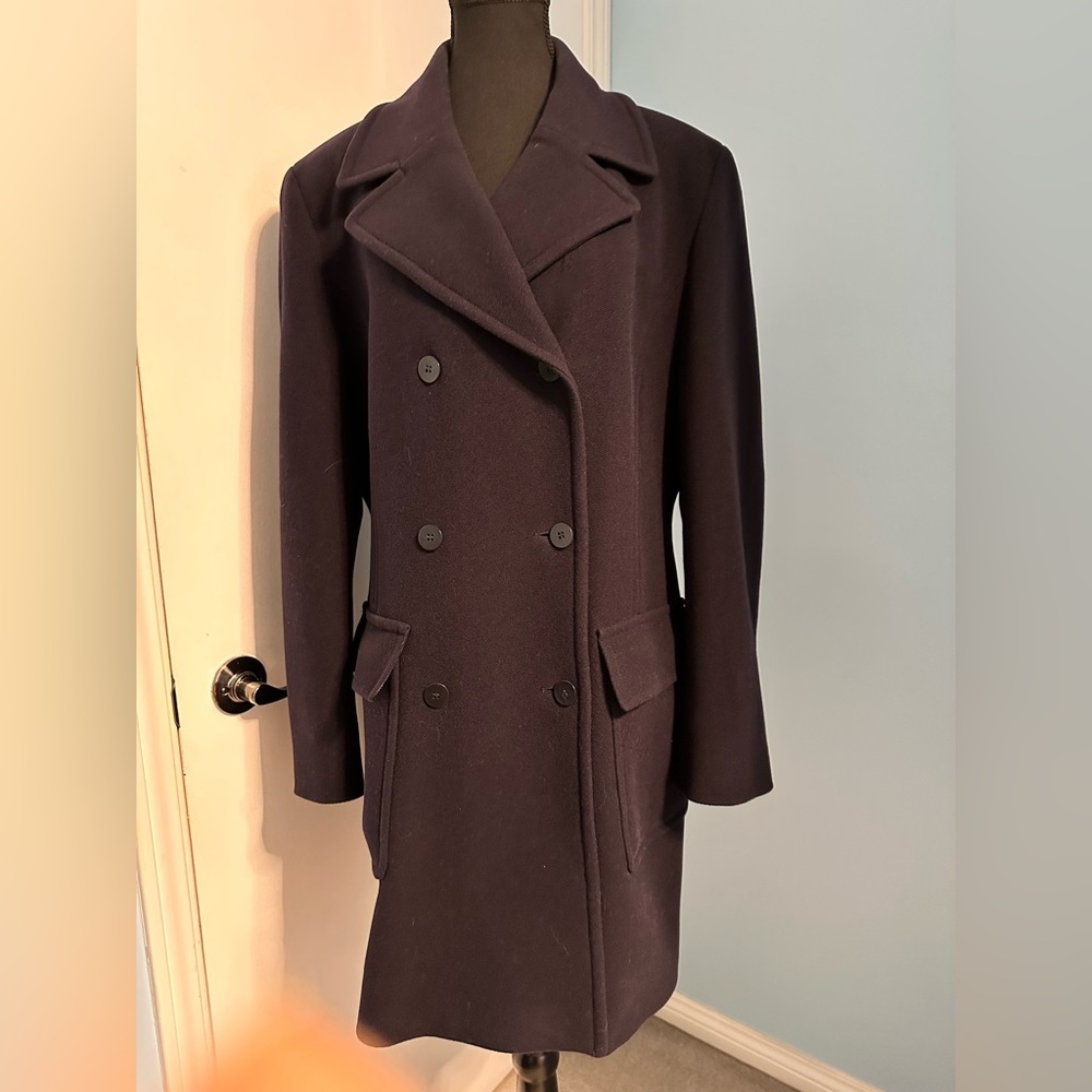 PLANET Navy double breasted coat